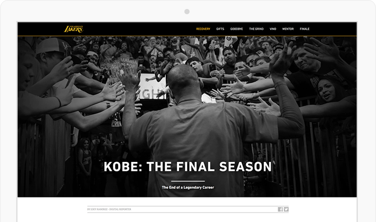 Kobe Bryant's Final Season